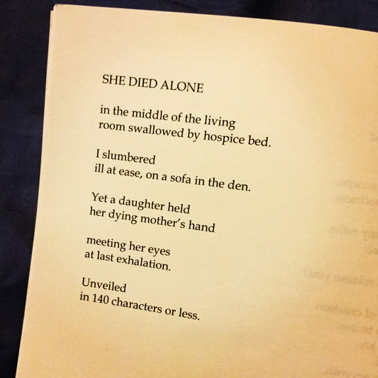 Hover the Bones - Book of Poetry - Limited Edition